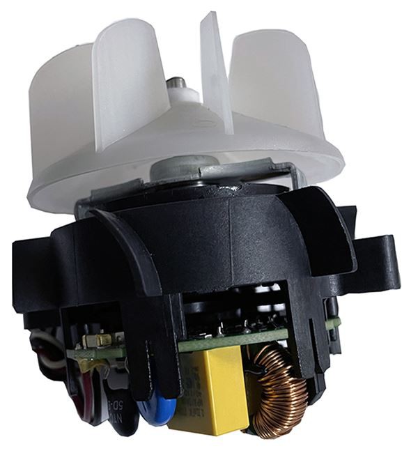 Moteur BLDC pour sèche-cheveux avec ventilateur